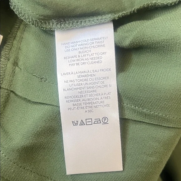 Anthropology Satin Green Jumpsuit Size 8 Wide Leg Strappy Back Elegant Evening